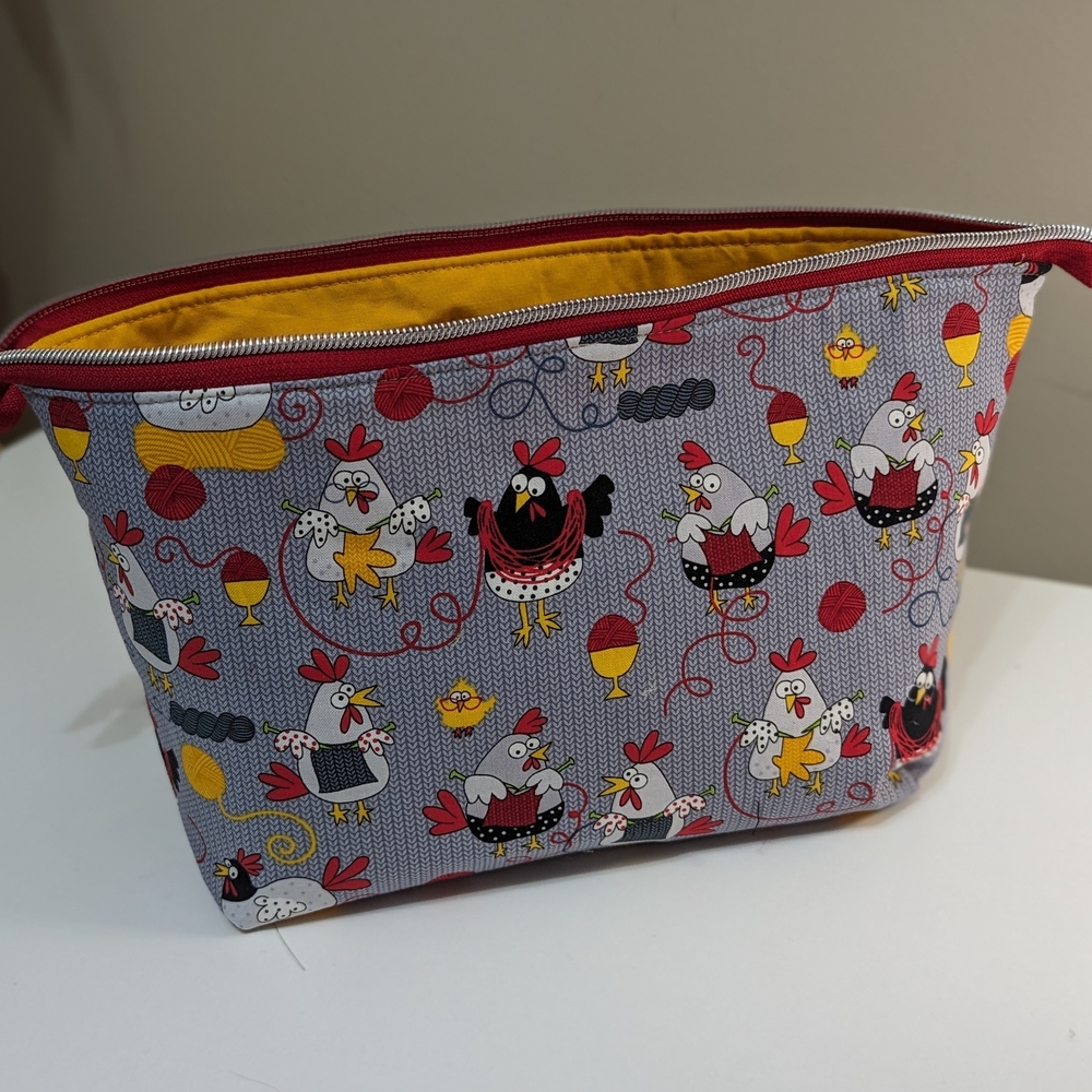 Charming Chicken Print Women's Bag
